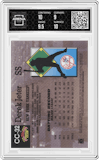 Derek Jeter from the 2022 Topps Stadium Club Members Only Derek Jeter set graded by Arena Club and given an overall grade of 9.5.