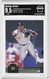 Derek Jeter from the 2022 Topps Stadium Club Members Only Derek Jeter set graded by Arena Club and given an overall grade of 9.5.
