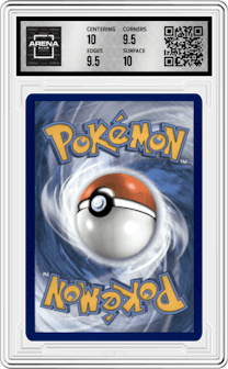 Absol ex from the 2023 Pokemon SV set graded by Arena Club and given an overall grade of 10.