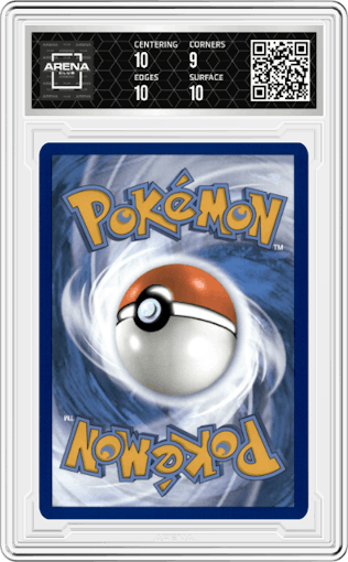 Oricorio from the 2023 Pokemon SWSH set graded by Arena Club and given an overall grade of 9.5.