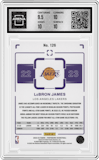LeBron James from the 2022-23 Panini Photogenic set graded by Arena Club and given an overall grade of 10.