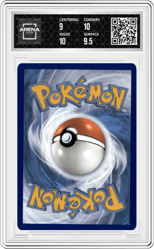Adaman from the 2023 Pokemon SWSH set graded by Arena Club and given an overall grade of 9.5.