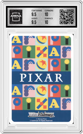 The Incredibles from the 2022 Weiss Schwarz JPN set graded by Arena Club and given an overall grade of 10.