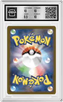 Clefable from the 2023 Pokemon SV JPN set featuring a Master Ball parallel graded by Arena Club and given an overall grade of 10.