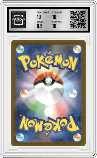 Clefable from the 2023 Pokemon SV JPN set featuring a Master Ball parallel graded by Arena Club and given an overall grade of 10.