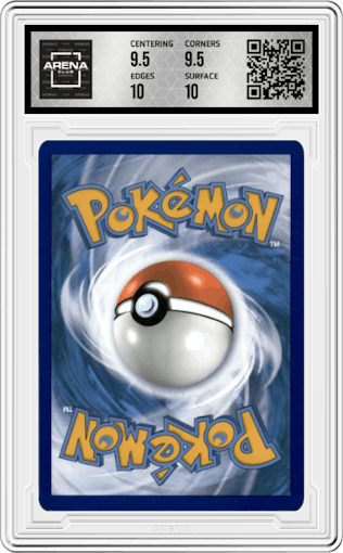 Chien-Pao ex from the 2023 Pokemon SV set graded by Arena Club and given an overall grade of 10.