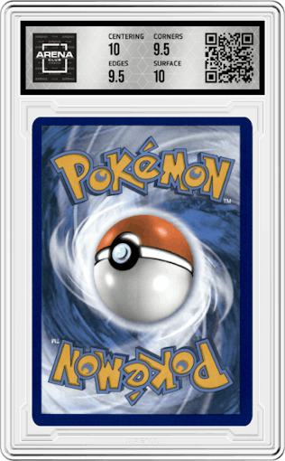 Hariyama from the 2023 Pokemon SV set graded by Arena Club and given an overall grade of 10.