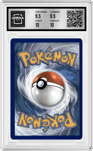 Ditto V from the 2021 Pokemon SWSH set graded by Arena Club and given an overall grade of 10.