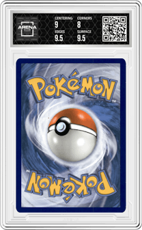 Gardevoir EX from the 2016 Pokemon XY set graded by Arena Club and given an overall grade of 8.5.