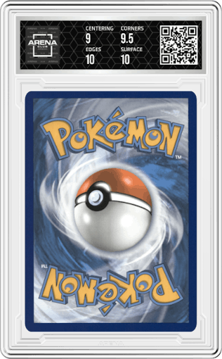Piers from the 2021 Pokemon SWSH set graded by Arena Club and given an overall grade of 9.5.