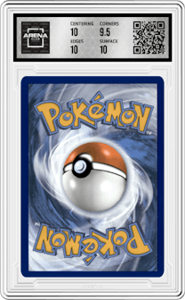 Erika's Invitation from the 2023 Pokemon SV set graded by Arena Club and given an overall grade of 10.
