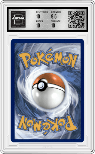 Erika's Invitation from the 2023 Pokemon SV set graded by Arena Club and given an overall grade of 10.