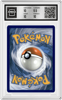 Elesa's Sparkle from the 2021 Pokemon SWSH set graded by Arena Club and given an overall grade of 10.