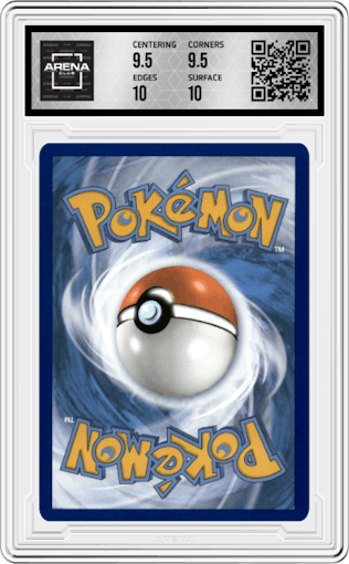 Ting-Lu ex from the 2023 Pokemon SV set graded by Arena Club and given an overall grade of 10.