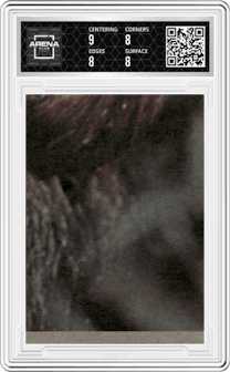 Ben Kenobi Rescues Luke! from the 1977 Topps Star Wars set graded by Arena Club and given an overall grade of 8.5.