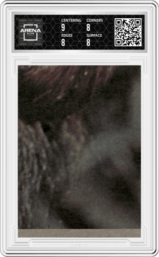 Ben Kenobi Rescues Luke! from the 1977 Topps Star Wars set graded by Arena Club and given an overall grade of 8.5.