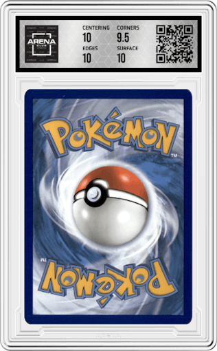 Charizard V  from the 2022 Pokemon SWSH set graded by Arena Club and given an overall grade of 10.