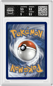 Moltres & Zapdos & Articuno GX from the 2019 Pokemon S&M  set graded by Arena Club and given an overall grade of 9.5.