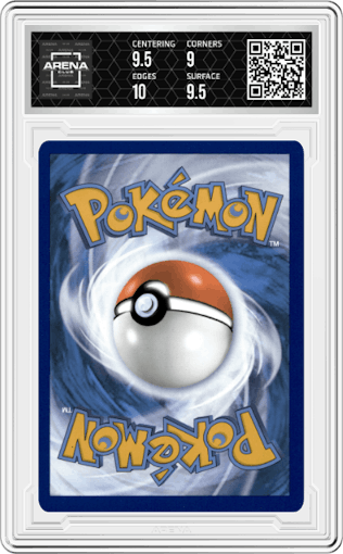 Sprigatito from the 2023 Pokemon SV set graded by Arena Club and given an overall grade of 9.5.