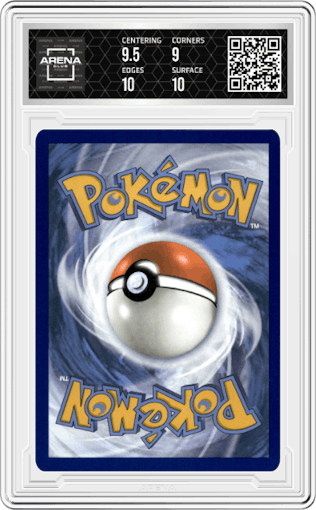 Kangaskhan ex from the 2023 Pokemon SV set graded by Arena Club and given an overall grade of 9.5.