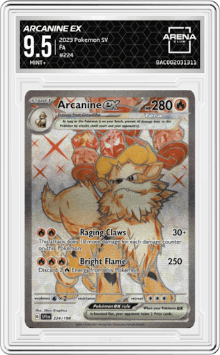 Arcanine EX | ARENA CLUB