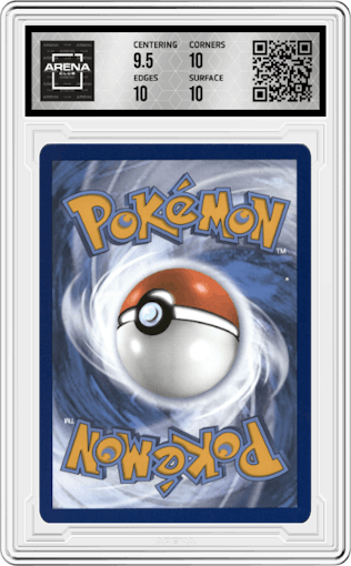 Serena from the 2022 Pokemon SWSH set graded by Arena Club and given an overall grade of 10.