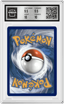 Cynthia from the 2019 Pokemon S&M  set graded by Arena Club and given an overall grade of 10.