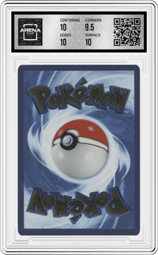 Arceus V from the 2022 Pokemon SWSH set featuring a Ultra Premium Collection parallel graded by Arena Club and given an overall grade of 10.