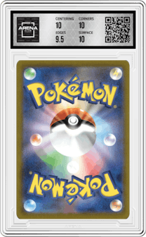 Grimer from the 2023 Pokemon SV JPN set graded by Arena Club and given an overall grade of 10.
