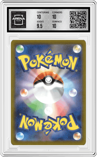 Grimer from the 2023 Pokemon SV JPN set graded by Arena Club and given an overall grade of 10.