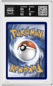 Team Star Grunt from the 2023 Pokemon SV set graded by Arena Club and given an overall grade of 9.5.