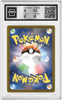 Gyarados EX from the 2023 Pokemon SV JPN set graded by Arena Club and given an overall grade of 10.