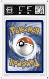 Alolan Vulpix VSTAR from the 2022 Pokemon SWSH set graded by Arena Club and given an overall grade of 9.5.