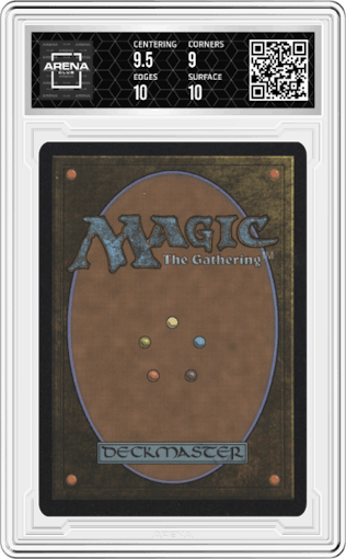 Kellog, Dangerous Mind from the 2024 Magic-Gathering set featuring a Surge Foil parallel graded by Arena Club and given an overall grade of 9.5.