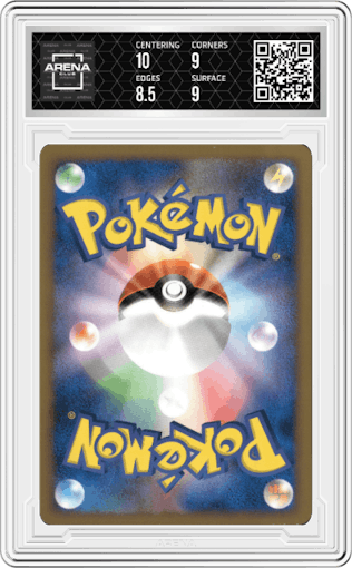 Staraptor from the 2009 Pokemon Platinum Japan set graded by Arena Club and given an overall grade of 9.