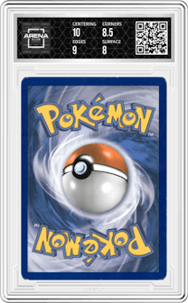 Tangrowth from the 2011 Pokemon  set featuring a Call of Legends Theme Deck parallel graded by Arena Club and given an overall grade of 8.5.