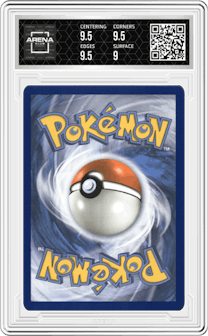 Red's Challenge from the 2019 Pokemon S&M  set graded by Arena Club and given an overall grade of 9.5.