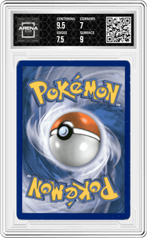 M Venusaur EX from the 2014 Pokemon XY set graded by Arena Club and given an overall grade of 7.5.