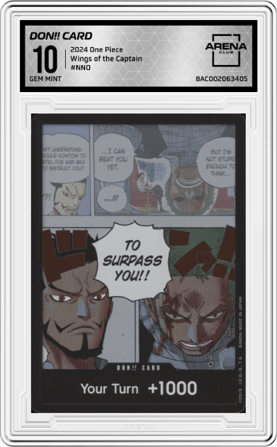 DON!! Card (Mihawk & Zoro)
