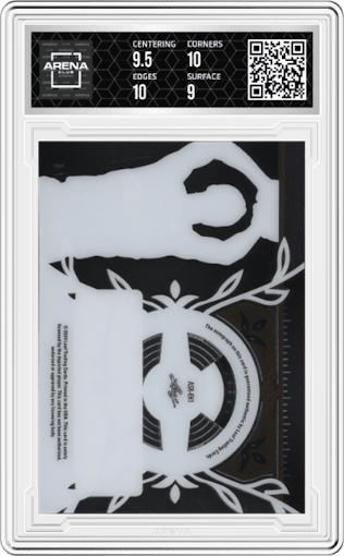 Elvin Hayes from the 2024 Leaf Sports Heroes set featuring a Dark Blue Acetate parallel graded by Arena Club and given an overall grade of 9.5.