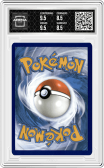 Vespiquen EX from the 2023 Pokemon SV set graded by Arena Club and given an overall grade of 9.