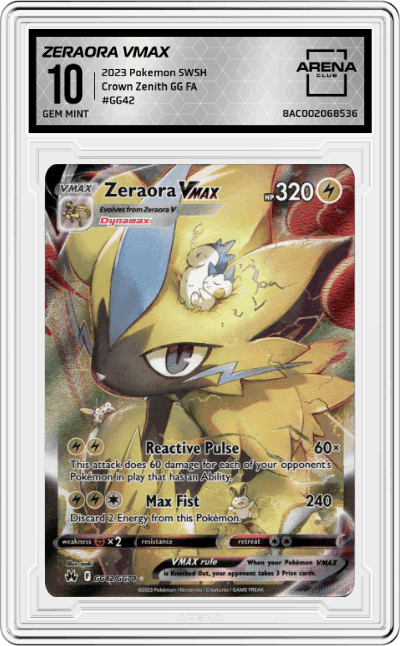 Zeraora Vmax