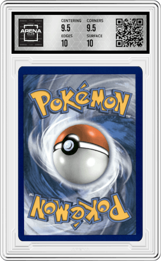 Muk/Alolan Muk GX from the 2019 Pokemon S&M  set graded by Arena Club and given an overall grade of 10.