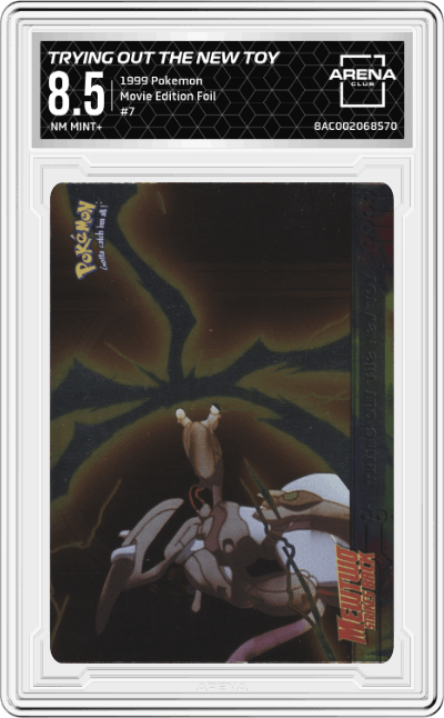 Trying Out the New Toy