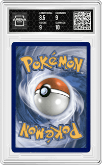 Drampa GX from the 2017 Pokemon S&M set graded by Arena Club and given an overall grade of 9.