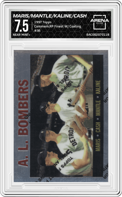 Roger Maris/Mickey Mantle/Al Kaline/Norm Cash