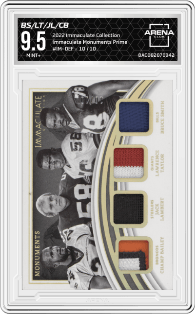 Bruce Smith/Lawrence Taylor/Jack Lambert/Champ Bailey
