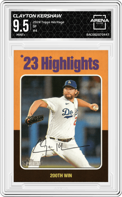 200th Win (Clayton Kershaw)