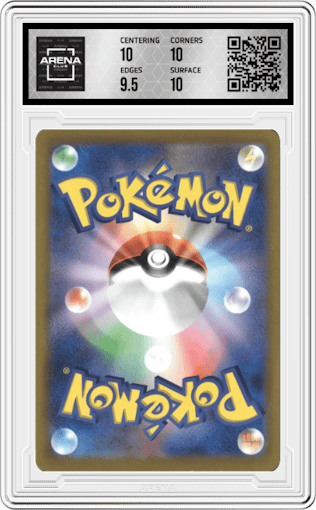 Rhyperior  from the 2022 Pokemon SWSH JPN set graded by Arena Club and given an overall grade of 10.