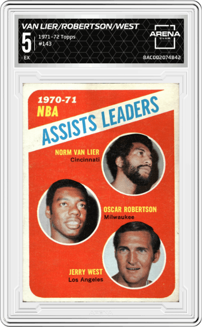 Norm Van Lier/Oscar Robertson/erry West